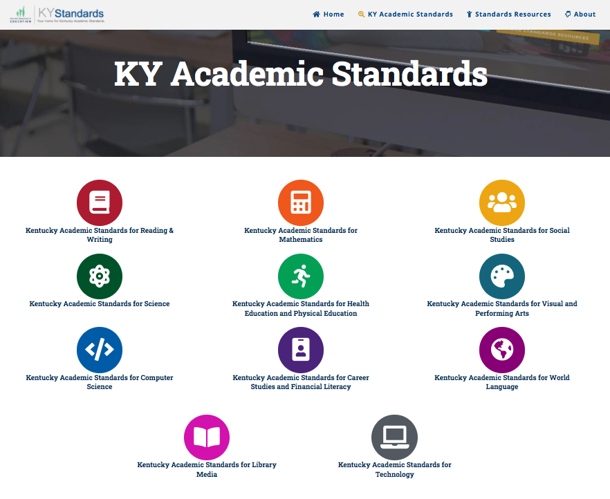 content-area-standards-kentucky-department-of-education